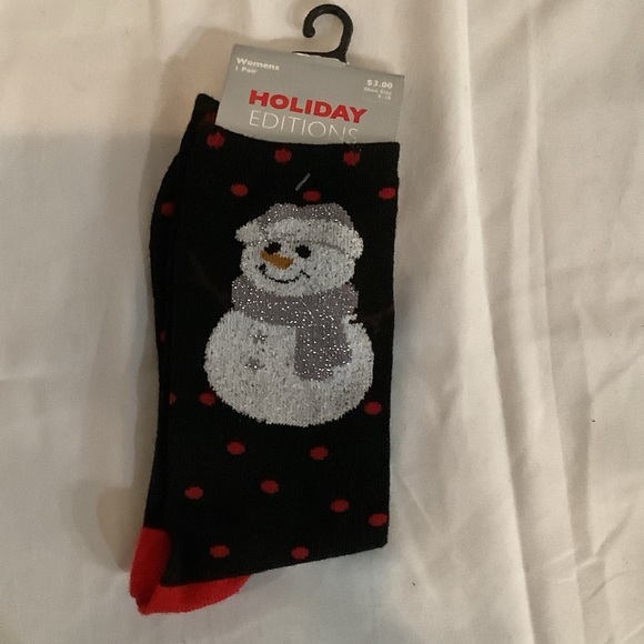 5 pair Christmas Socks - Picture 5 of 7